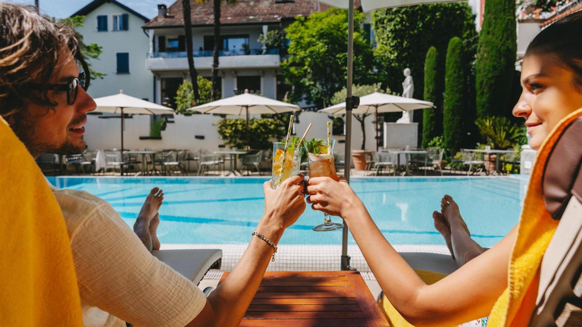 Boutique Hotel Sunstar Brissago Am Lago Maggiore Экстерьер фото