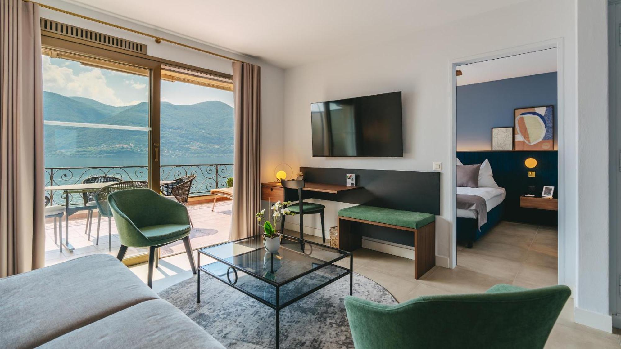 Boutique Hotel Sunstar Brissago Am Lago Maggiore Экстерьер фото